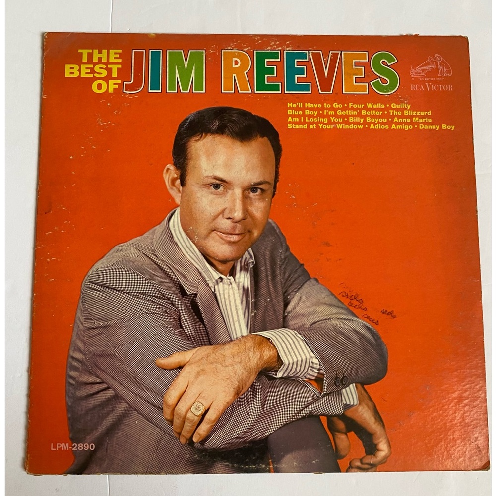 The Best Of Jim Reeves Vintage Vinyl Record